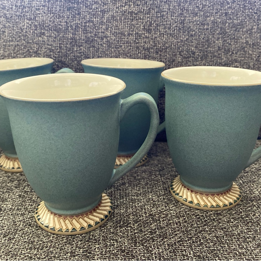 Denby Langley Luxor Footed Mugs